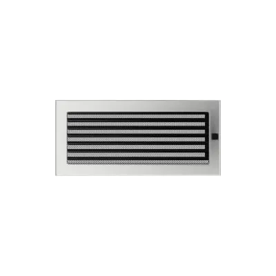 KRATKI KRATKA KOMINKOWA PROSTOKĄTNA SZLIFOWANA Z ŻALUZJĄ 170X370 MM