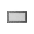 KRATKI KRATKA KOMINKOWA PROSTOKĄTNA CZARNO-SREBRNA 170X300 MM