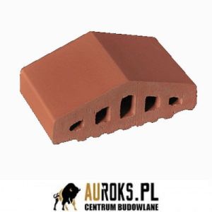 KSZTAŁTKA OGRODZENIOWA KLINKIEROWA KOLOR RUBINOWA CZERWIEŃ KO 180/120x100x58 ZAOKRĄGLONA MM KLINKIER PRZYSUCHA