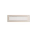 KRATKI KRATKA KOMINKOWA PROSTOKĄTNA KREMOWA 110X320 MM