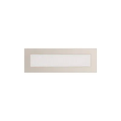 KRATKI KRATKA KOMINKOWA PROSTOKĄTNA KREMOWA 110X320 MM