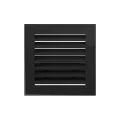 KRATKI KRATKA KOMINKOWA FRESH CZARNA 170X170 MM