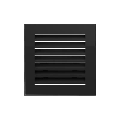 KRATKI KRATKA KOMINKOWA FRESH CZARNA 170X170 MM