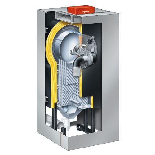 VIESSMANN STOJĄCY, GAZOWY KOCIOŁ KONDENSACYJNY VITOCROSSAL 300