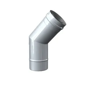 MK MKPS INVEST KOLANO 45 ST FI 80/125 MM BIAŁE