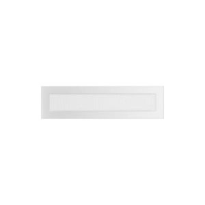 KRATKI KRATKA KOMINKOWA PROSTOKĄTNA BIAŁA 110X420 MM