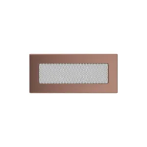KRATKI KRATKA KOMINKOWA PROSTOKĄTNA MIEDŹ GALWANICZNA 110X240 MM