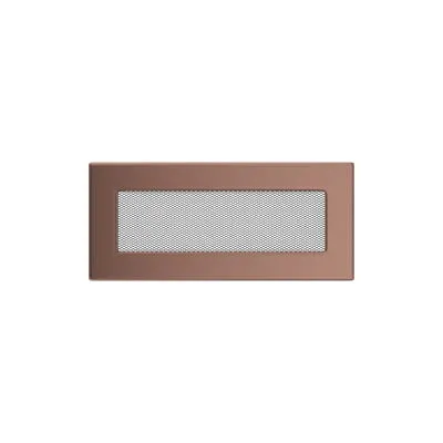 KRATKI KRATKA KOMINKOWA PROSTOKĄTNA MIEDŹ GALWANICZNA 110X240 MM