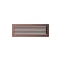 KRATKI KRATKA KOMINKOWA PROSTOKĄTNA MIEDZIANA Z ŻALUZJĄ 170X490 MM