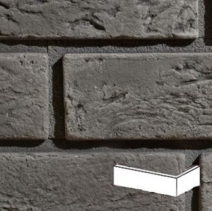 STEGU KAMIEŃ DEKORACYJNY PŁYTKA  KĄTOWA BOSTON  5  GRAPHITE  9/20x7,4CM OPK. 0,87 MB