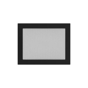 KRATKI KRATKA KOMINKOWA PROSTOKĄTNA CZARNA 220X300 MM