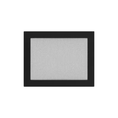 KRATKI KRATKA KOMINKOWA PROSTOKĄTNA CZARNA 220X300 MM