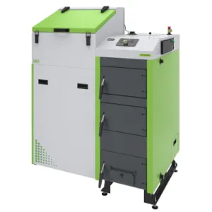 SAS KOCIOŁ KLASY 5 BIO SPARK 29KW Z AUTOMATYCZNYM PODAJNIKIEM LEWY