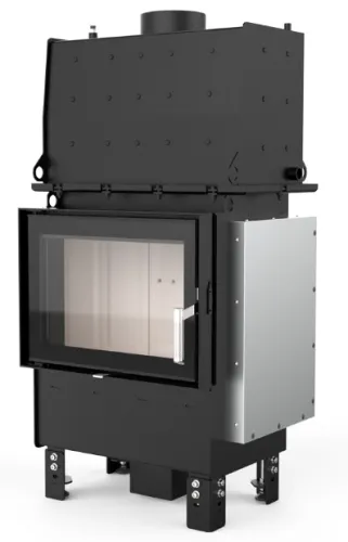 DEFRO HOME WKŁAD KOMINKOWY STALOWY RIVA SM SHORT 16kW