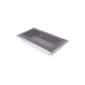KRATKA KOMINKOWA STARE SREBRO 10x20CM 