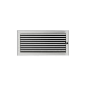 KRATKI KRATKA KOMINKOWA PROSTOKĄTNA SZLIFOWANA Z ŻALUZJĄ 220X450 MM