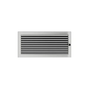 KRATKI KRATKA KOMINKOWA PROSTOKĄTNA SZLIFOWANA Z ŻALUZJĄ 220X450 MM