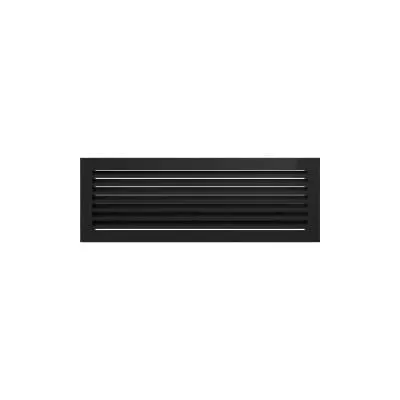 KRATKI KRATKA KOMINKOWA FRESH CZARNA 170X490 MM