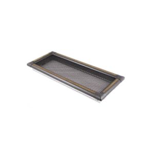 KRATKA KOMINKOWA EXCLUSIVE 16x45CM GRAFIT MOSIĄDZ PATYNA 