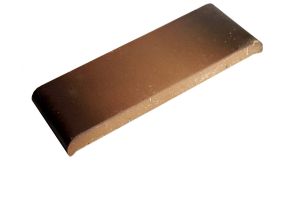 GOŁOWCZYŃSKI KSZTAŁTKA PŁASKA KP30  KASZTAN ANGOBA CIENIOWANA 305x110x25 MM