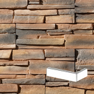 STONES KAMIEŃ DEKORACYJNY PŁYTKA KĄTOWA AVERNO 1  150/325x117x22-38MM  OP. 0,58MB