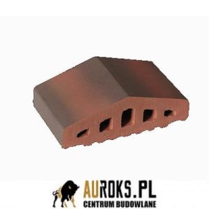 KSZTAŁTKA OGRODZENIOWA KLINKIEROWA KOLOR TAJEMNICZY OGRÓD KO 180/120x100x58 MM ZAOKRĄGLONA KLINKIER PRZYSUCHA