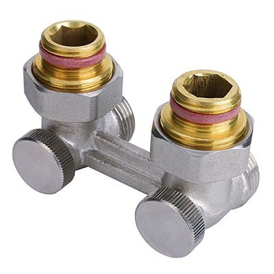 ALTECH ZAWÓR GRZEJNIKOWY PRZYŁĄCZENIOWY KĄTOWY 3/4 x 1/2