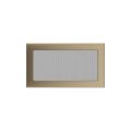 KRATKI KRATKA KOMINKOWA PROSTOKĄTNA ZŁOTO GALWANICZNE 170X300 MM