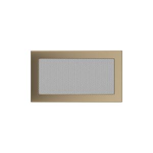 KRATKI KRATKA KOMINKOWA PROSTOKĄTNA ZŁOTO GALWANICZNE 170X300 MM