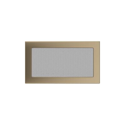 KRATKI KRATKA KOMINKOWA PROSTOKĄTNA ZŁOTO GALWANICZNE 170X300 MM