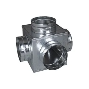 ALUFLEX - TERMOFLEX SKRZYNKA ROZDZIELCZA SZEŚCIAN OCYNK FI 160/4X FI 125 