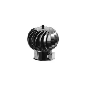 TURBOWENT HYBRYDOWY PLUS PODSTAWA Z KOŁNIERZEM PN-EN1222O TURBINA ALUMINIOWA MALOWANA PODSTAWA BL. CHROMONIKLOWA MALOWANA FI 250