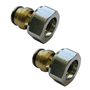 ALTERNA ZŁĄCZKA ZACISKOWA DO RURY Z TWORZYWA SZTUCZNEGO CHROM GW M22X1,5 - 16X2