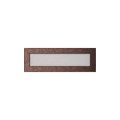 KRATKI KRATKA KOMINKOWA PROSTOKĄTNA MIEDZIANA 110X320 MM
