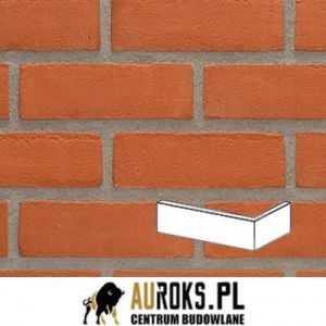 PŁYTKA KĄTOWA RĘCZNIE FORMOWANA DF VORMBAK MONTANA – MAASORANJE 210x100x25/30x65 MM