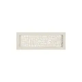 KRATKI KRATKA KOMINKOWA ABC KREMOWA 170X490 MM