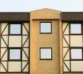 CEGŁA KLINKIEROWA PEŁNA KOLOR SAHARA RF 250x120x65 MM - aranżacja