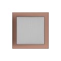 KRATKI KRATKA KOMINKOWA PROSTOKĄTNA MIEDŹ GALWANICZNA 220X220 MM