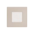 KRATKI KRATKA KOMINKOWA PROSTOKĄTNA KREMOWA 110X110 MM