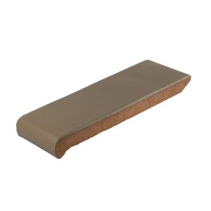 GOŁOWCZYŃSKI OKAPNIK OK30 BRĄZ ANGOBA 300x110x25 MM