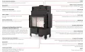 DEFRO HOME WKŁAD KOMINKOWY STALOWY RIVA SM SHORT 16kW