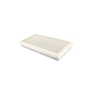 KRATKA KOMINKOWA KREM BROKATOWY 16x32CM 