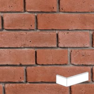 STEGU KAMIEŃ DEKORACYJNY PŁYTKA KĄTOWA MONSANTO 1 RED 85/160X78X7-26MM  OPK. 0,8MB 