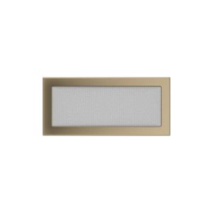 KRATKI KRATKA KOMINKOWA PROSTOKĄTNA ZŁOTO GALWANICZNE 170X370 MM