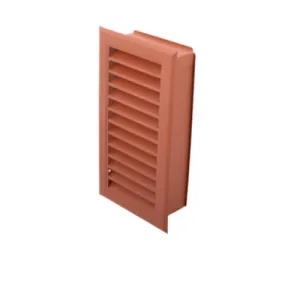 KRATKA WENTYLACYJNA KWASOODPORNA 120x240MM KOLOR CEGLASTY PARKANEX