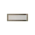 KRATKI KRATKA KOMINKOWA PROSTOKĄTNA CZARNO-ZŁOTA 170X490 MM
