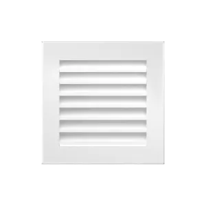 KRATKI KRATKA KOMINKOWA FRESH BIAŁA 170X170 MM