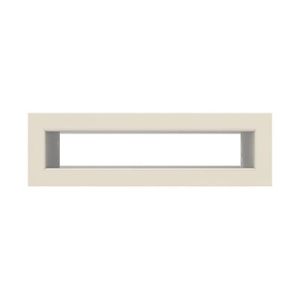 KRATKI KRATKA KOMINKOWA TUNEL KREMOWA 60X200 MM