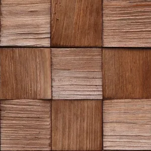 STEGU WOOD COLLECTION PANEL QUADRO 2  38x38x0,6-1,4CM  OPK. 0,58M4