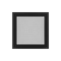 KRATKI KRATKA KOMINKOWA OSKAR CZARNA 220X220 MM